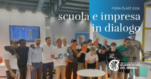 Ragazzi istituto Riva alla fiera Plast